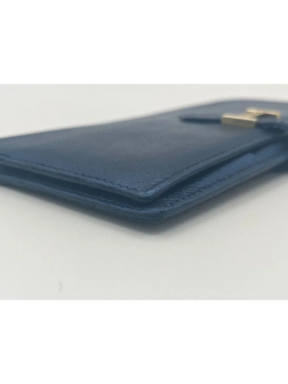 Hermes Bearn Wallet Black Epsom Leather Gold H Clasp Made in France
